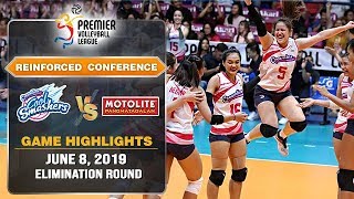 Creamline vs Motolite  June 8 2019  Game Highlights  PVL RC 2019 [upl. by Ogren]