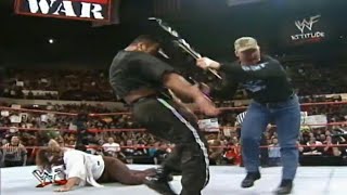 Stone Cold Returns amp Helps Mankind Win The WWF Championship Raw 19990104 [upl. by Turoff121]