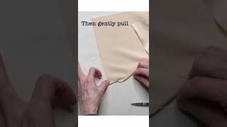 How to Sew a Rolled Hem shorts [upl. by Zucker437]