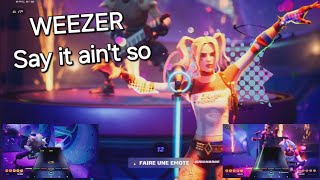 WEEZER  Say it aint so weezer fortnitefestival [upl. by Yuzik357]