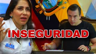 Noboa No sabe lo que Hace como Presidentee  Luisa González [upl. by Westphal]