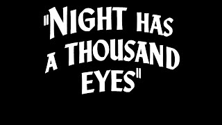 Night Has a Thousand Eyes 1948  Trailer [upl. by Iadrahc]