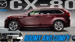 Mazdas New PHEV SUV CX80  Perfect for family trip [upl. by Cleodel]