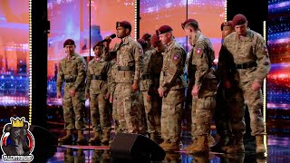 82nd Airborne Chorus Full Performance amp Judges Comments  Americas Got Talent 2023 Auditions Week 6 [upl. by Anav]