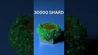 Pyramid breaks a Cube into 30000 pieces shorts 3d blender3d cinema4d simulation science maths [upl. by Ahsitauq]