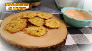 Tostones en Air Fryer [upl. by Lavinia]