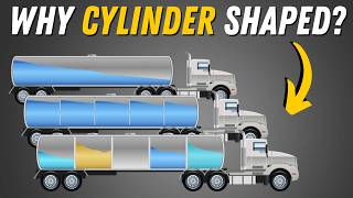 Why Are Fuel Trucks Shaped Like A Cylinder [upl. by Deden649]