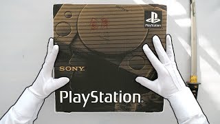 SONY PLAYSTATION UNBOXING First Ever Model PS1 Original SCPH1000 Japanese Launch Console [upl. by Shank641]