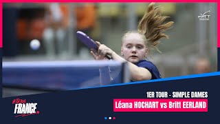 Léana HOCHART vs Britt EERLAND  1er tour  LINZ 2024 [upl. by Kariv]