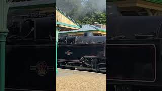 H2 32424 ‘beachy head’ and BR 4MT 80154 80151 arriving into horsted Keynes [upl. by Milena]