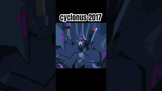 cyclonus evolution 19862017 [upl. by Albina672]