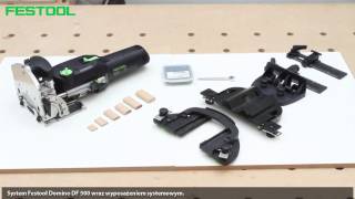 SYSTEM FESTOOL DOMINO DF 500 CZĘŚĆ I OBSŁUGA FREZARKI FESTOOL DOMINO DF 500 [upl. by Dnaloy726]