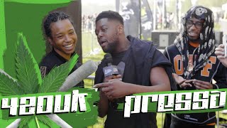 Princeofzumundi Pressa Interview Wheres Big Jimmy Jones  420 Hyde Park London UK [upl. by Niroc]