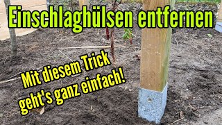 Einschlaghülsen entfernen Mit diesem Trick gehts ganz einfach [upl. by Briant]