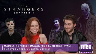 Madelaine Petsch amp Froy Gutierrez Discuss The Strangers Chapter 1 [upl. by Koy]