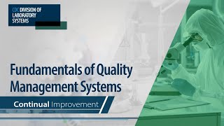 Fundamentals of Quality Management System – Continual Improvement [upl. by Ferro]