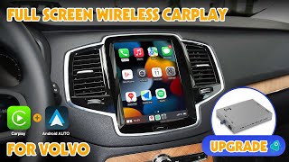 V1 Wireless Apple Carplay solution with full screen For Volvo XC90XC60XC40S90S60 [upl. by Edette793]