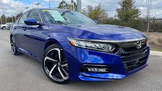 2018 Honda Accord Sport 15T Test Drive amp Review12k miles 24k [upl. by Annayehc]