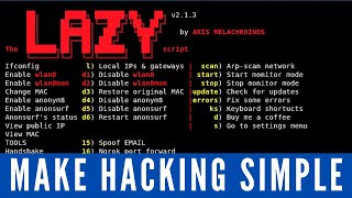 The Lazy Script  Kali Linux 20171  Automate Penetration Testing [upl. by Malet]