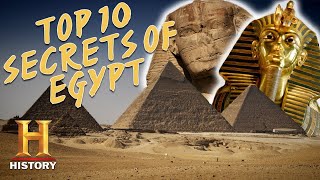 TOP 10 SECRETS OF ANCIENT EGYPT  History [upl. by Osric]