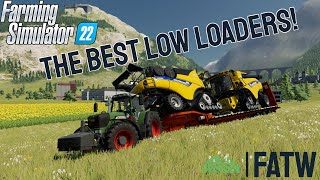 Farming Simulator 22  Massive Low Loader Mod Showcase [upl. by Tidwell938]