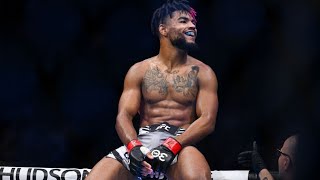 UFC Paris  après sa victoire par KO Morgan Charrière fait chanter la Marseillaise au public de Be [upl. by Meehsar472]