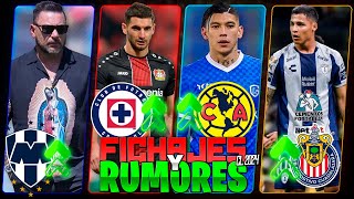 CRUZ AZUL POR REFUERZO EUROPEO  TURCO MOHAMED a RAYADOS  RUMORES Y FICHAJES CL 2024  LIGA MX [upl. by Ahseihs18]