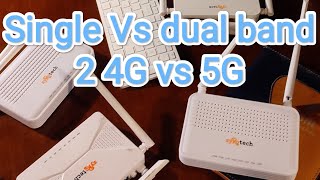 BSNL which Fiber ONT is best for FTTH high speed internet Single band vs dual band Router 24G v 5G [upl. by Mosera]