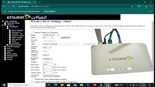 How to Configure dlink Router dir803 dlink router configuration  etisalat router configuration [upl. by Zuliram431]