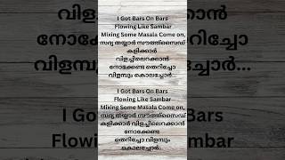 Sambar song lyrics dabzee sambar sambarsong dabzee rap song music dance rapsong [upl. by Betta]