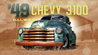 FULL REBUILD 1949 Chevy 3100 Truck with a Hopped Up Straight Six and Patina Paint [upl. by Hoffert]