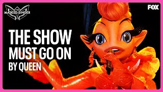 Goldfish Performs quotThe Show Must Go Onquot by Queen  Season 11  The Masked Singer [upl. by Murat86]