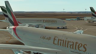 Infinite Flight GLOBAL Sydney to Christchurch  Emirates Airlines  Airbus A380800  TIMELAPSE [upl. by Collar299]