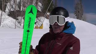 Best New Skis  Atomic Redster X9 Ski Product Review [upl. by Asirehc669]