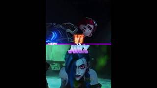 Vi vs Jinx  arcane jinx vi vsbattle vsedit wisedit leagueoflegends [upl. by Anjanette]