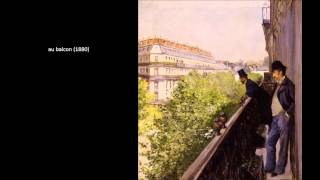 Gustave Caillebotte 34 Art Lecture by dr christian conrad [upl. by Anairotciv]