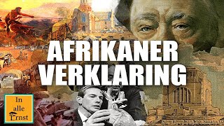 Die Afrikaner Verklaring  Werner Human [upl. by Arne903]