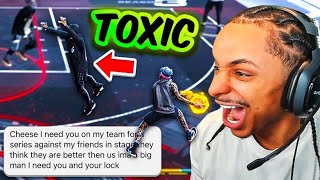 I WAS HIRED TO TARGET TOXIC PLAYERS NBA 2K24 [upl. by Carhart]