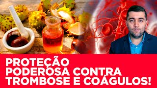 Castanha da Índia solução natural para má circulaçãoDiga adeus ao inchaço peso e cansaço na perna [upl. by Aiepoissac]