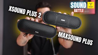 Tribit XSound Plus 2 vs MaxSound Plus  UNBOXING  BASS TEST  Which is Sound Monster [upl. by Auahsoj467]