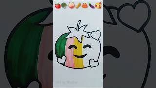 🍅🪖🍑🥜🦀🍆🥰 Creative Art ytshorts youtube viralvideo shortsfeed creative funny [upl. by Vinay]