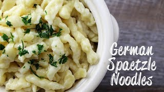 German Noodles Spaetzle Recipe No 4 [upl. by Encrata157]