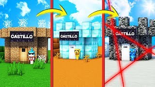 ¡PASAMOS DE CASTILLO NOOB A CASTILLO PRO 🏰😂 ¡RESCATAMOS A NUESTRA PRINCESA [upl. by Amber]