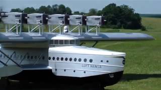 Giant RC Airplane Model Dornier DOX by Michael Bräuer [upl. by Irrek]