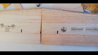 How to Make a Balsa Model Airplane Wing  Balsa Basics [upl. by Eiramaneet]