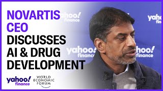 Novartis CEO discusses how AI will impact drug development [upl. by Cirillo]