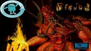 Diablo 1 for PC running on Android with the HP TouchPad [upl. by Rior]