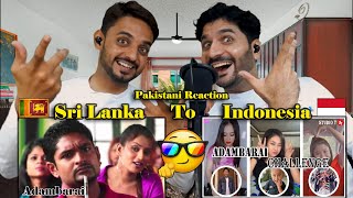 Pakistani reaction on Adambarai baluwamanam  Sri Lankan song huge hit in Indonesia [upl. by Enilemme]