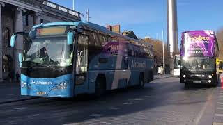 First Aircoach Bus O’Connell Street [upl. by Kathie]