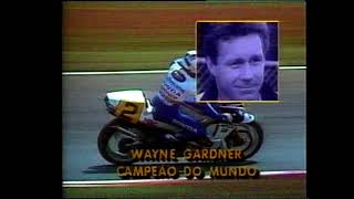 1987 Brazilian 500cc Grand Prix Highlights [upl. by Oicafinob]